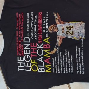 Kobe Legend of Black Mamba - tee shirt